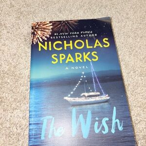 7/$20 The Wish by Nicholas Sparks Book